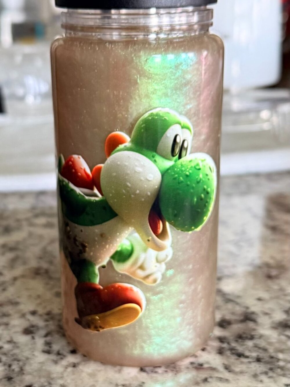 Custom Request Yoshi Water Bottle